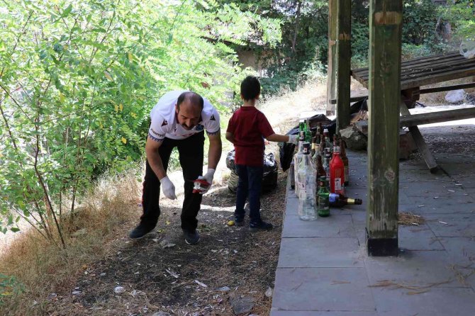 Gümüşhane’de Daha Temiz Bir Gelecek İçin Çöp Toplandı