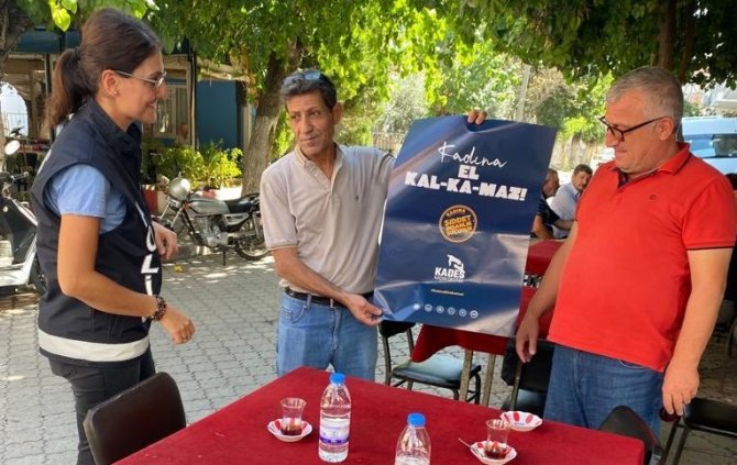 Turgutlu’da “Kadına El Kal-ka-maz” Projesi Bilgilendirildi