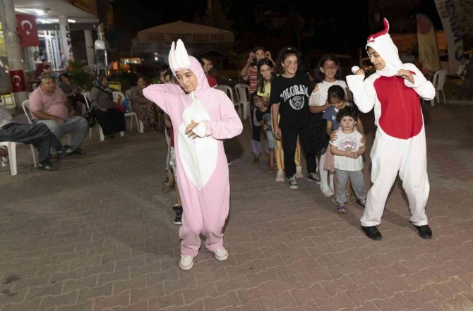 ’Köy Bizim Şenlik Bizim’ Etkinliği Çocuklara Ve Ailelere Keyifli Bir Akşam Yaşattı