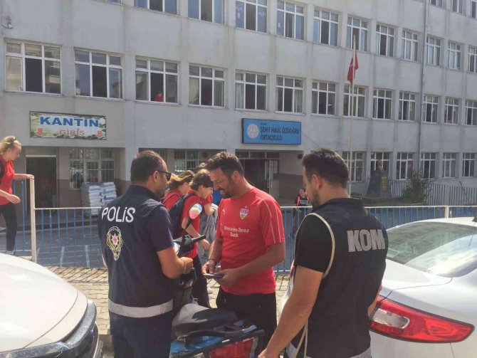 Sinop’ta Öğrencilerin Güvenliği İçin Denetimler Sürüyor