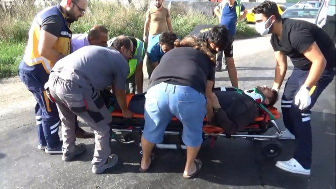 Muratlı’da Kaza: 1 Yaralı