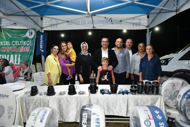 7. Geleneksel Çeltikçi Kapya Biberi Festivaline Yoğun İlgi