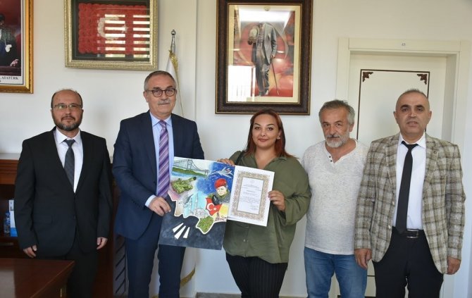 Müdür Akyol, İl Birincisini Ağırladı