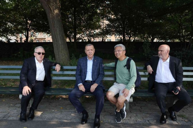 Cumhurbaşkanı Erdoğan, Central Park’ta Yürüyüş Yaptı