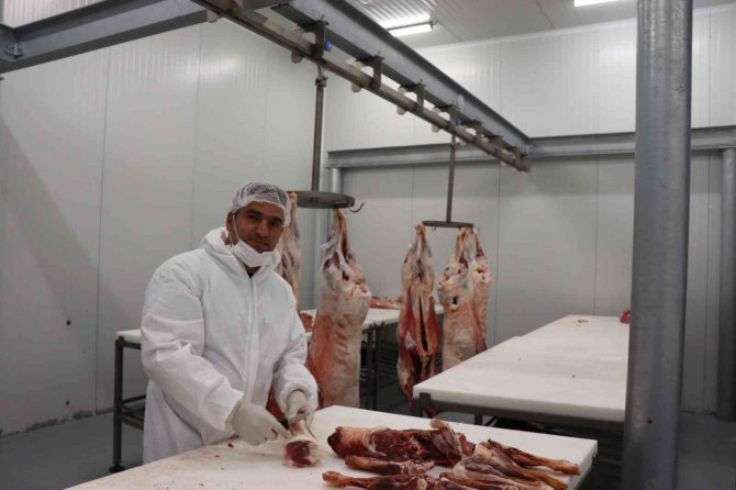 Cağ Kebap Fabrikası Seri Üretim Yapıyor