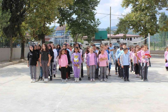 Kaymakam Ünal Ve Başkan Şahin Öğrencilerin Heyecanına Ortak Oldu