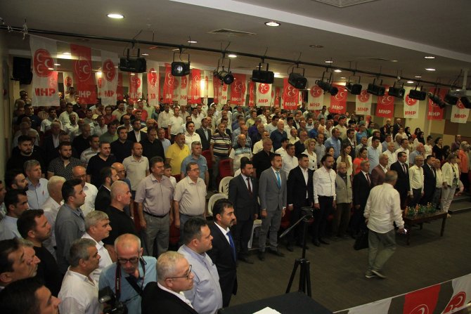 Kula ’Da "Mhp İ̇lçe İ̇lçe Anlatma Ve Aydınlatma" Toplantısı Yapıldı