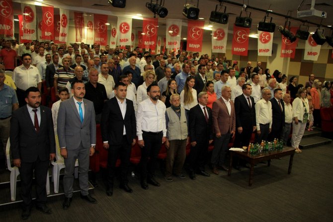 Kula ’Da "Mhp İ̇lçe İ̇lçe Anlatma Ve Aydınlatma" Toplantısı Yapıldı