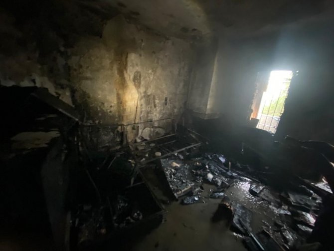 Bodrum’da Evleri Yanan Vatandaşlar Gözyaşlarına Hakim Olamadı