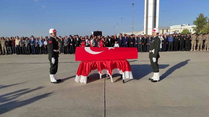 Şehit Asker Törenle Memleketine Uğurlandı