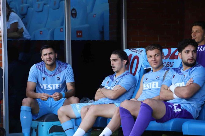 Spor Toto Süper Lig: Trabzonspor: 2 - Gaziantep Fk: 2 (İ̇lk Yarı)
