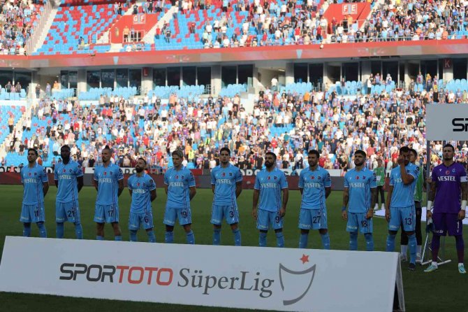 Spor Toto Süper Lig: Trabzonspor: 2 - Gaziantep Fk: 2 (İ̇lk Yarı)