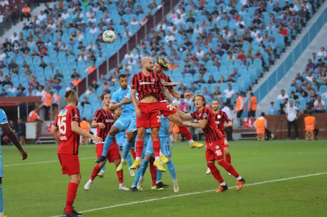 Spor Toto Süper Lig: Trabzonspor: 3 - Gaziantep Fk: 2 (Maç Sonucu)
