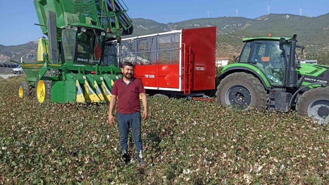 Türkiye’nin Pamuk Ambarı Söke’de ’Beyaz Altın’ Hasadı Başladı