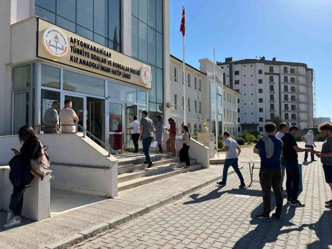 Afyonkarahisar’da Kpss Heyecanı Başladı