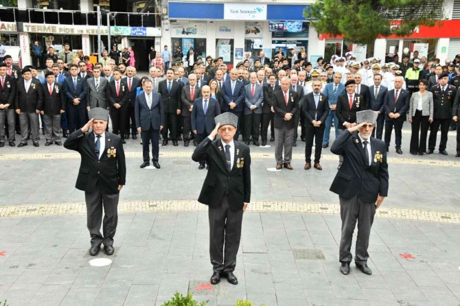 Samsun’da Gaziler Günü Kutlandı