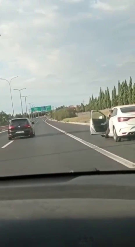 Tem Otoyolunda Trafik Canavarı Kamerada