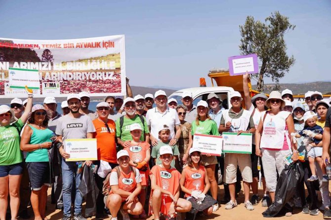 Ayvalık’ta Dünya Temizlik Günü Farkındalığı