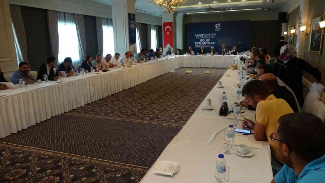 Van’da Gazete Sahipleri Ve Temsilcileri Bölge Toplantısı