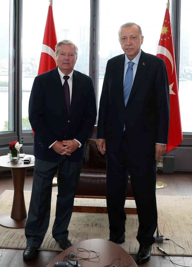 Cumhurbaşkanı Erdoğan, Abd’li Senatör Lindsey Graham’ı Kabul Etti