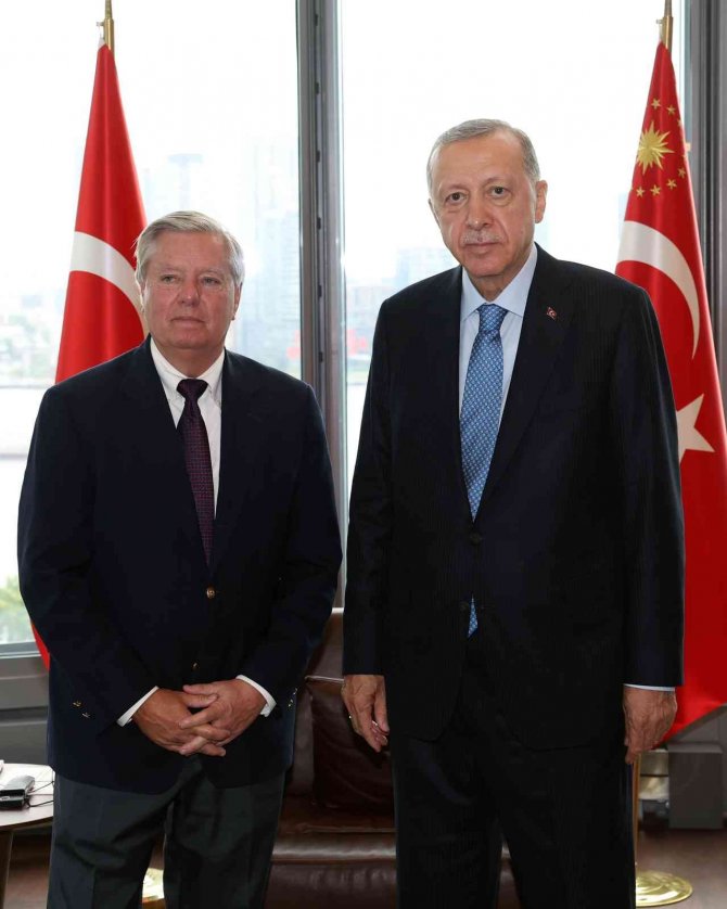 Cumhurbaşkanı Erdoğan, Abd’li Senatör Lindsey Graham’ı Kabul Etti