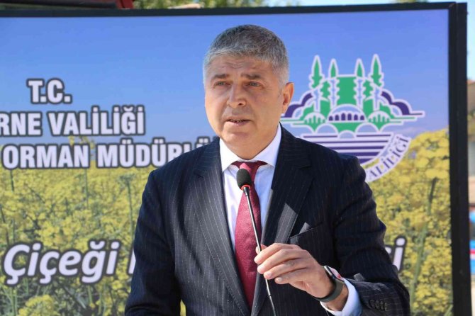 "Edirne’nin Sarı Çiçeği Kanola Projesi" İle Çiftçilere Tohum Dağıtıldı