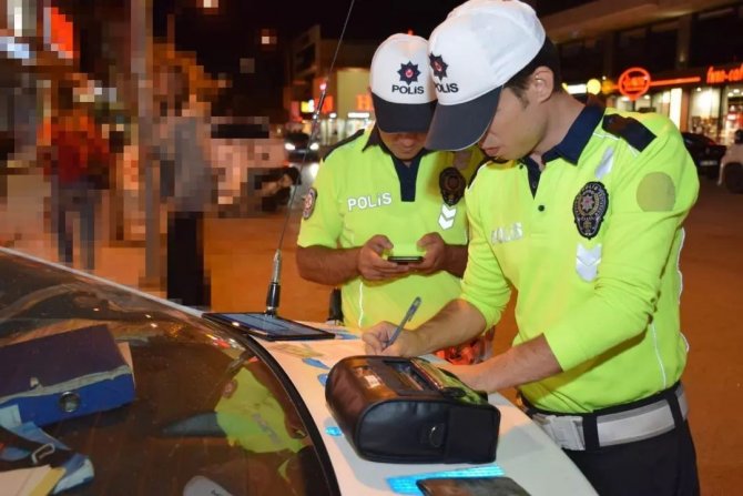 Erzincan Polisinden Motosiklet Denetimi
