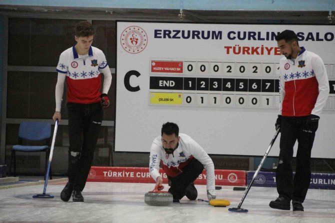 Türkiye Curling Süper Lig Finali Erzurum’da Yapıldı