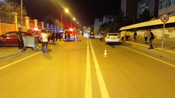 Sivas’ta Trafik Kazası: 1 Yaralı