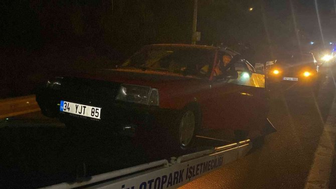 Aracını Tem’e Bırakıp Polisten Kaçtı, Zincirleme Kazaya Sebep Oldu
