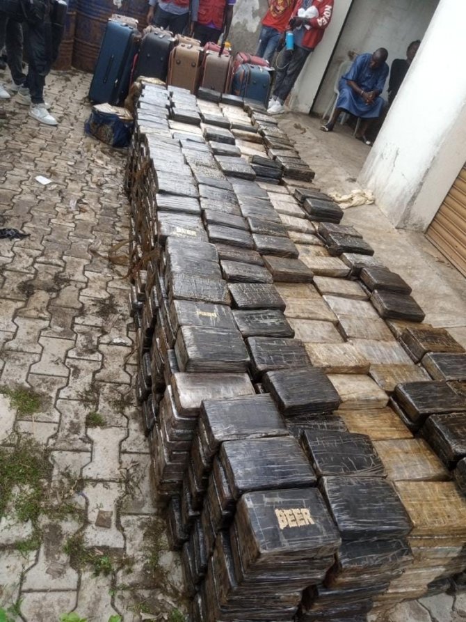 Nijerya’da 1,8 Ton Kokain Ele Geçirildi