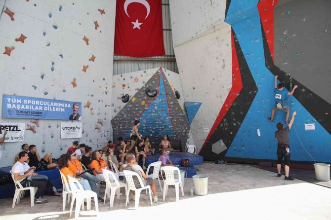 Lider Tırmanma Yarışması Nefes Kesti
