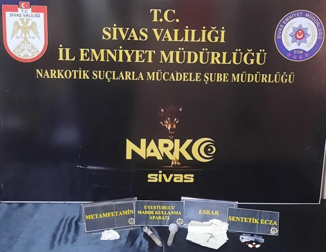 Sivas’ta Uyuşturucu Tacirlerine Göz Açtırılmıyor