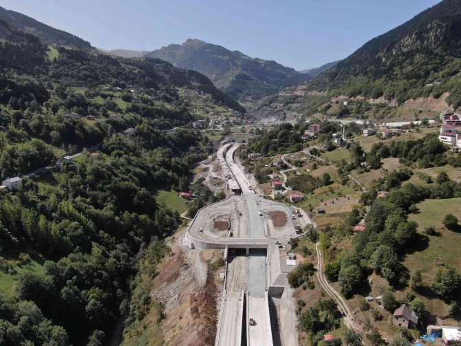 Yeni Zigana Tüneli 2023 Yılı İçerisinde Hizmete Girecek