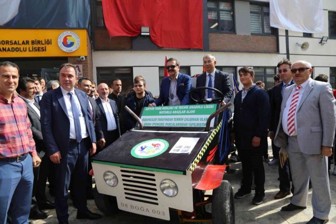 Tobb Başkanı Rifat Hisarcıklıoğlu Artvin’de Okul Açılışına Katıldı