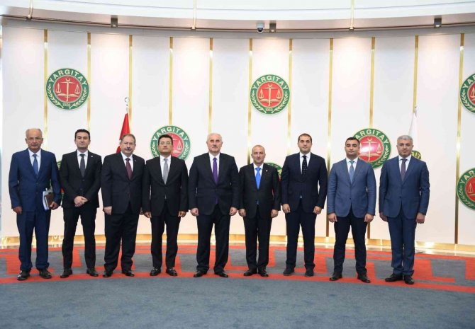 Yargıtay Başkanı Akarca, Azerbaycan Cumhuriyeti Başsavcıvekili Jamalov’u Kabul Etti