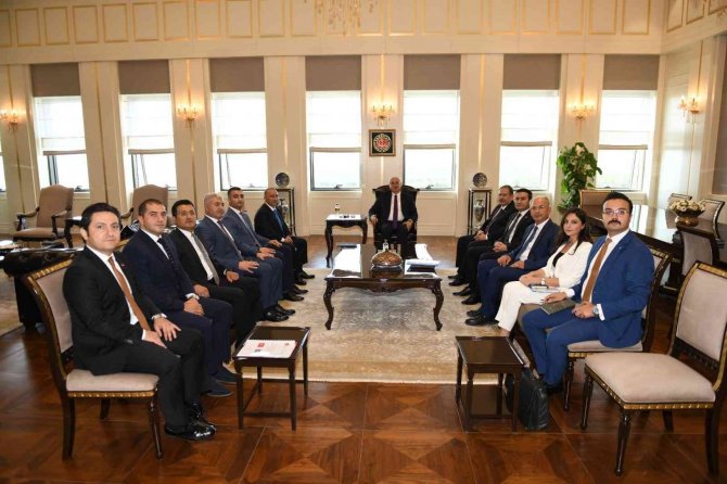 Yargıtay Başkanı Akarca, Azerbaycan Cumhuriyeti Başsavcıvekili Jamalov’u Kabul Etti