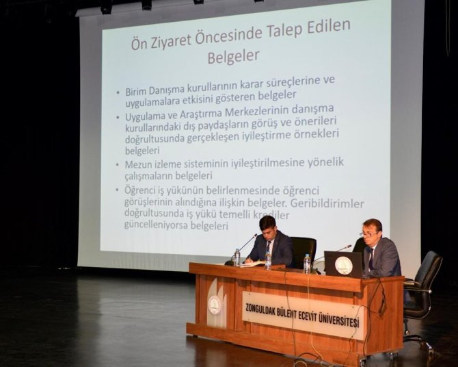 Zbeü Kurumsal Akreditasyon Toplantısı Yapıldı