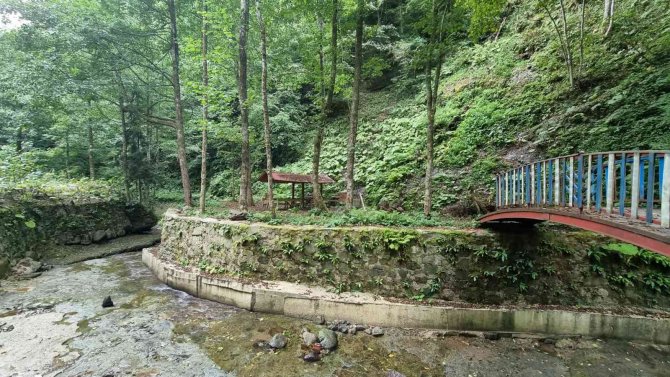 ’Ormanın Yüzüğü’ İsmi Verilen Deliklikaya Şelalesi’nin Çevresi Yeniden Düzenleniyor