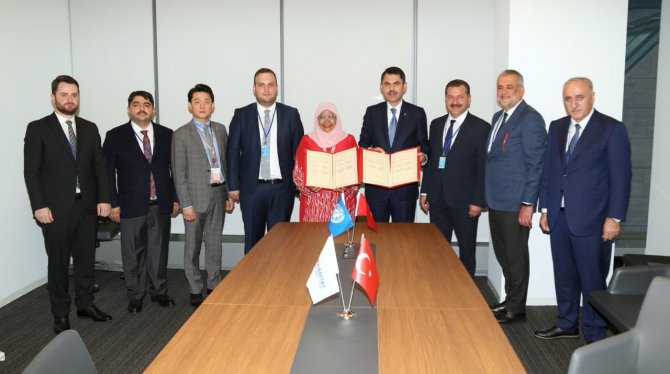 Bakan Kurum, Bm Habitat İ̇cra Direktörü Sherif İle Görüştü