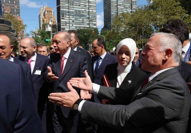 Cumhurbaşkanı Erdoğan, Ürdün Kralı Iı. Abdullah İle Görüştü