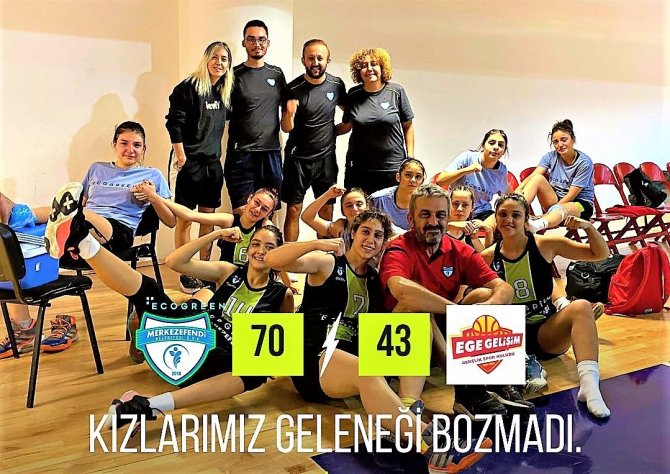Ecogreen Merkezefendi Belediyesi Basketbol Takımından Büyük Başarı