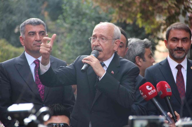 Chp Genel Başkanı Kılıçdaroğlu: “Ankara’da Oturduk, Nutuklar Attık ’Bize Oy Verin’ Dedik”