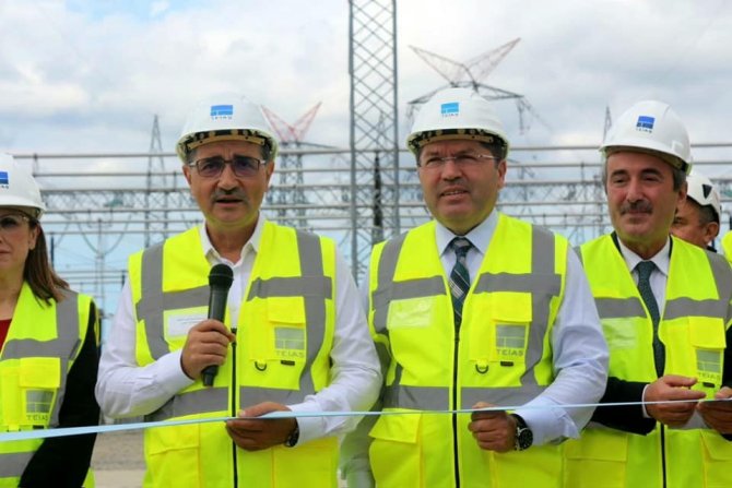 Bakan Fatih Dönmez Trafo Merkezinin Açılışını Yaptı