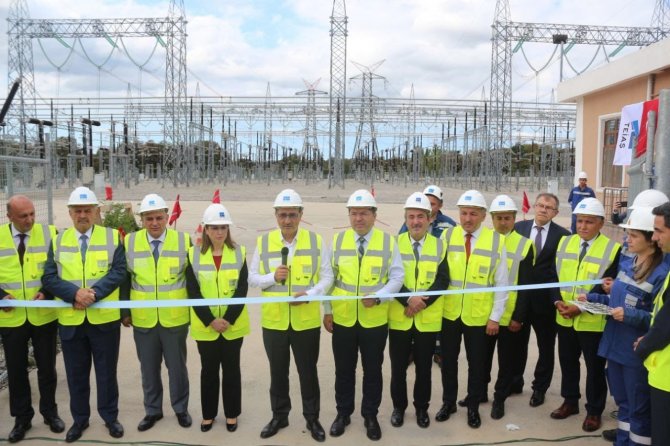Bakan Fatih Dönmez Trafo Merkezinin Açılışını Yaptı