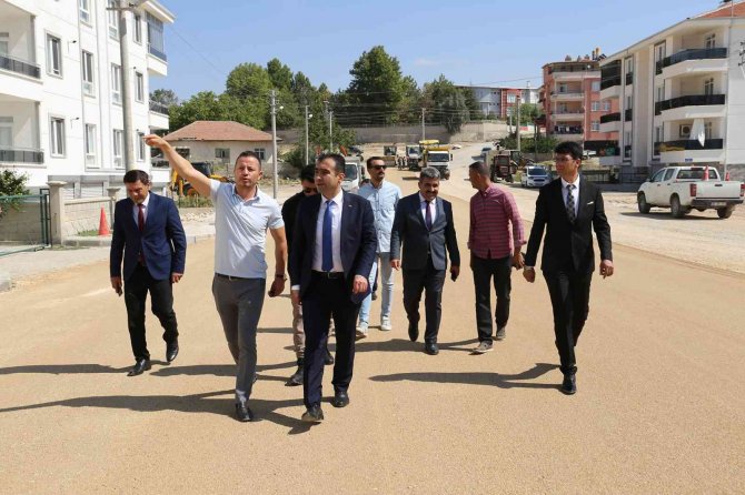 Başkan Kalaycı, Devam Eden Çalışmaları İnceledi