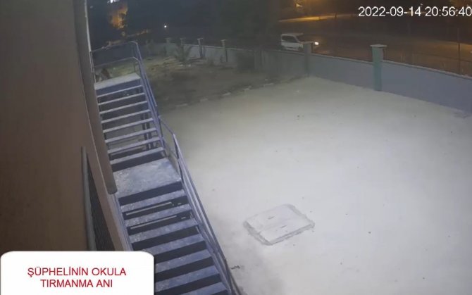 Okuldan Kablo Çalan Şahıs Tutuklandı