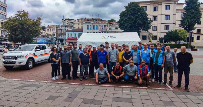 Ünye Belediyesi’nde “Afad Yerel Destek Ekibi