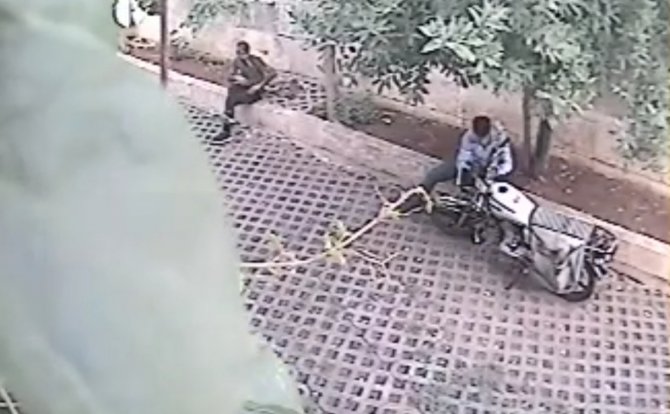 Şanlıurfa’da Pes Dedirten Hırsızlık Kamerada