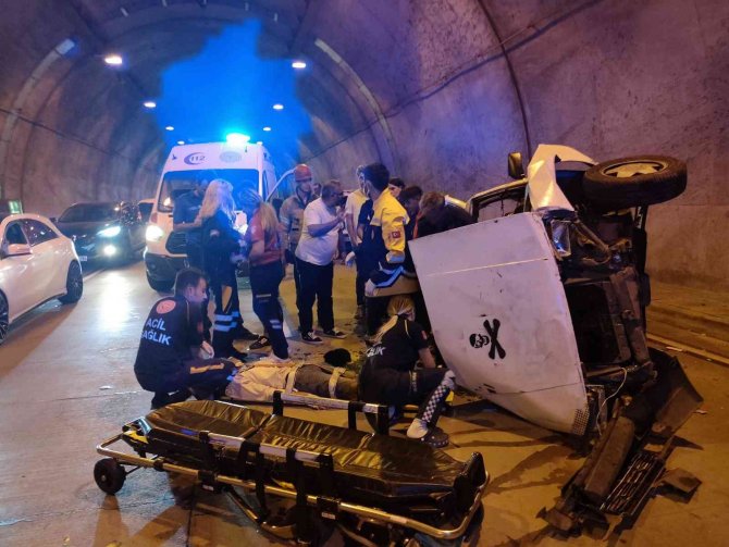 Sarıyer Tünel’de Kaza: 1 Yaralı